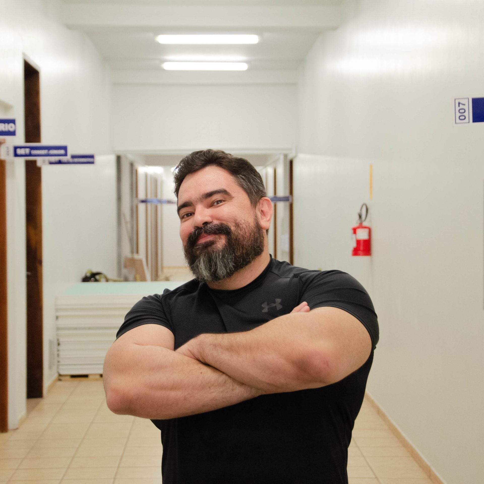 James Carter, plumber and owner of Brookside Plumbing & Heating in Exampleton