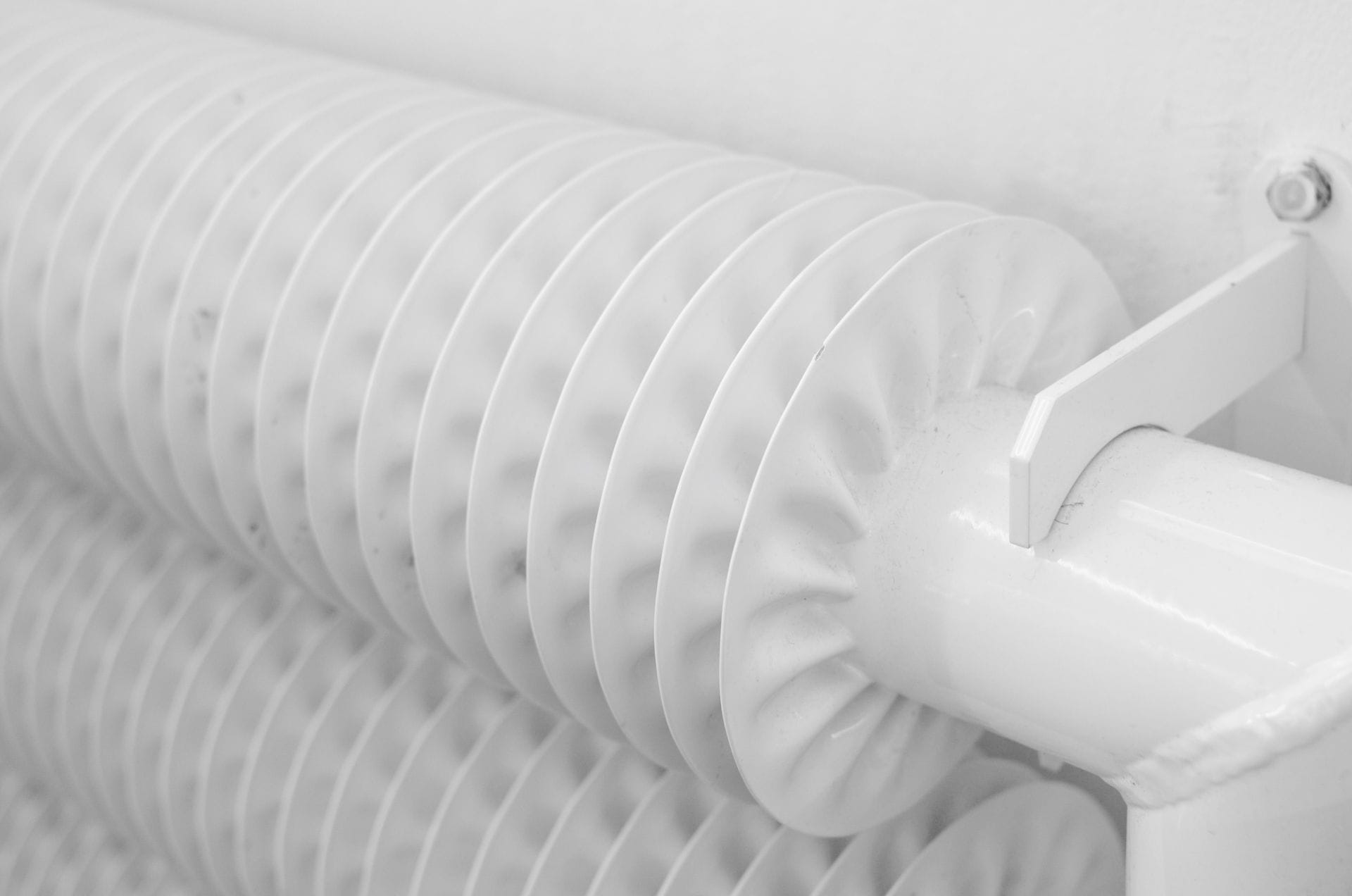 New radiators fitted by a heating plumber in Hillcrest
